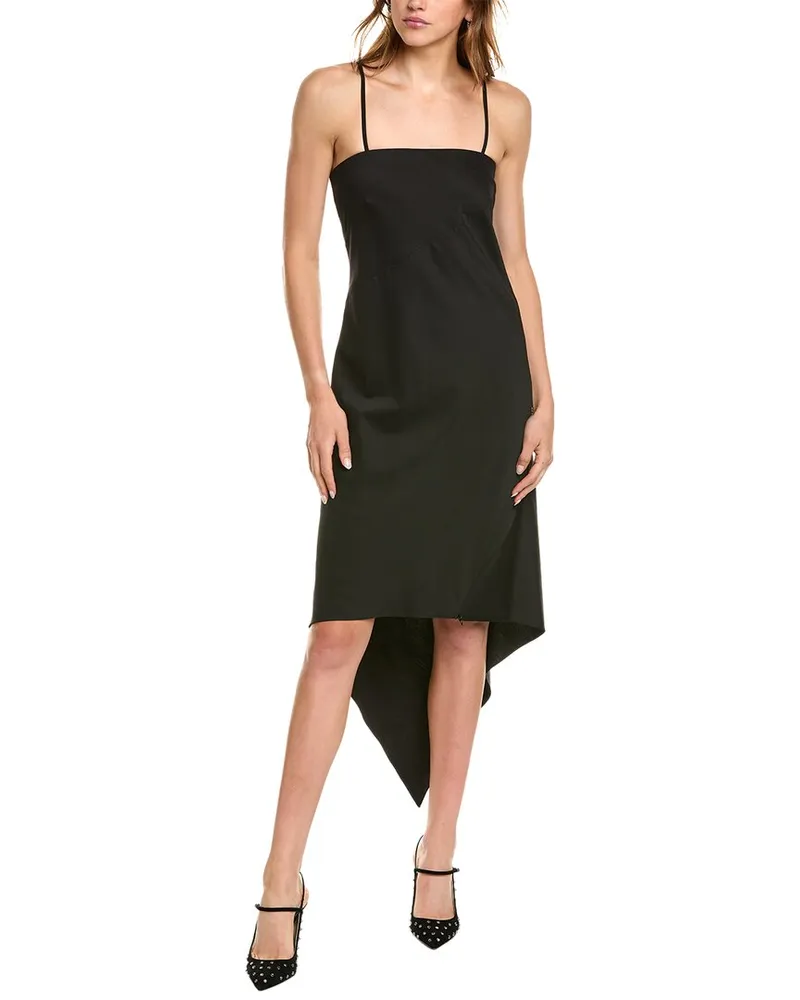 Helmut Lang Scarf Hem Dress Nocolor