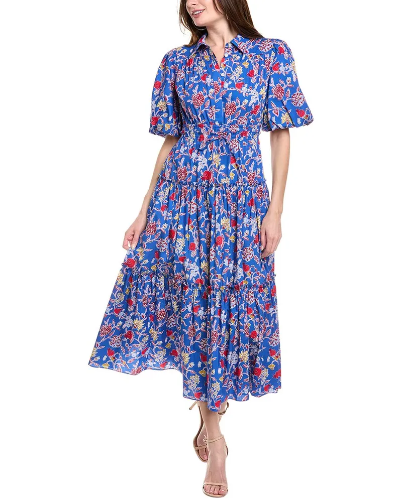 Derek Lam Dahlia Shirtdress Blue