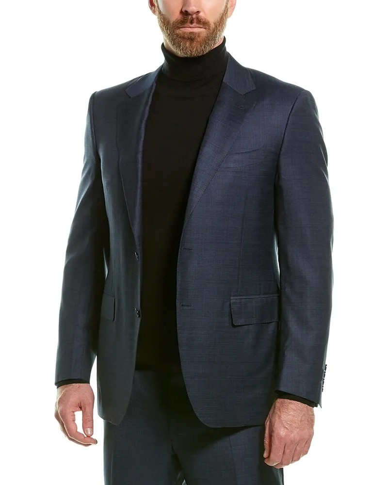 Canali 2pc Wool Suit Blue