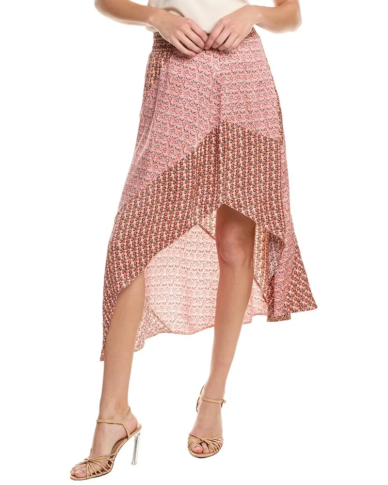 Maje Midi Skirt Red
