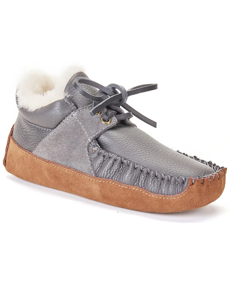 Australia Luxe Bori Sheepskin Moccasin Grey