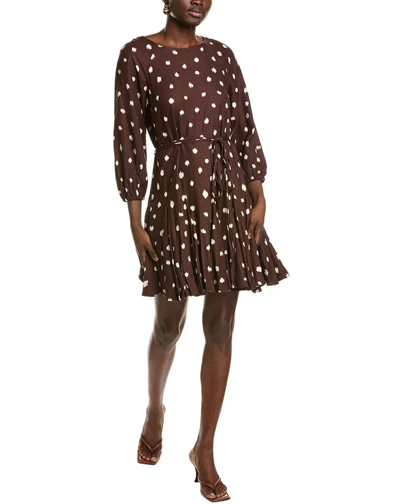 1.STATE Mini Dress Brown