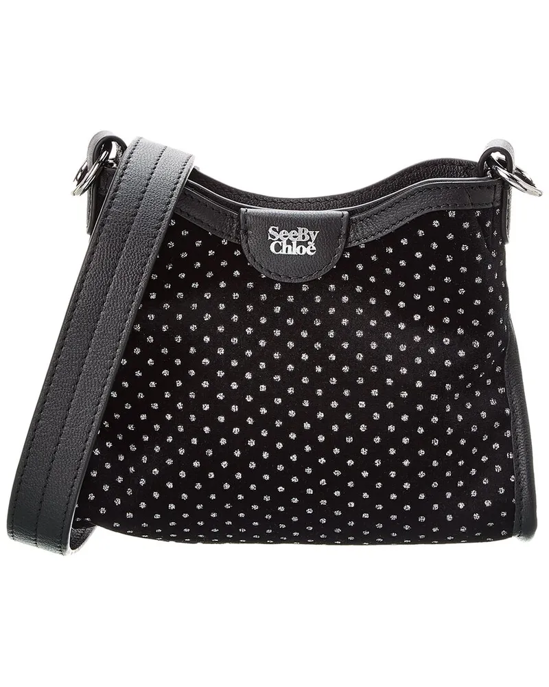 See by Chloé Joan Leather Shoulder Bag Black