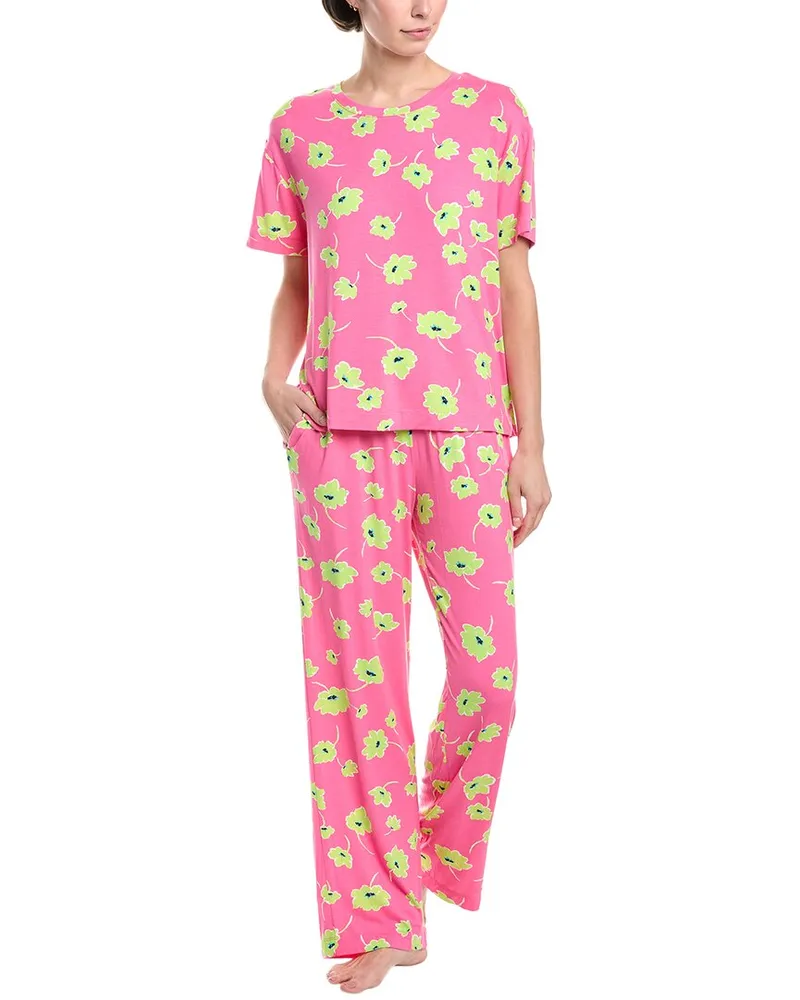 SANCTUARY 2pc Shirt & Pant Set Pink