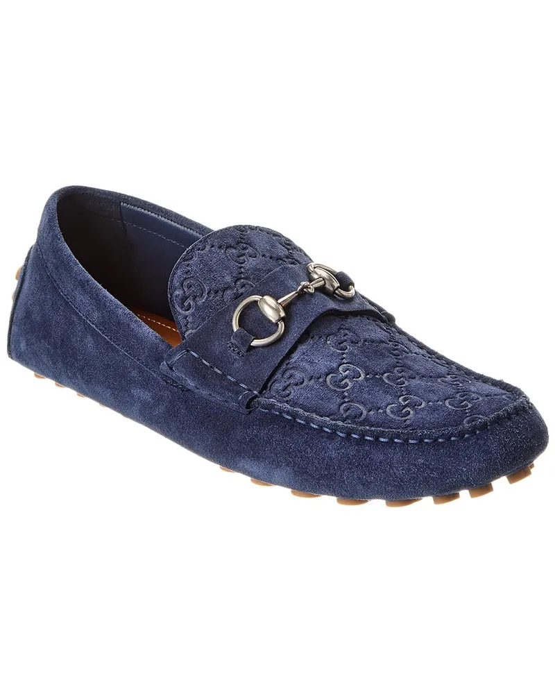 Gucci Horsebit Suede Loafer Nocolor
