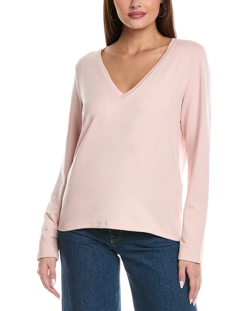 Majestic French Terry Sweatshirt Pink