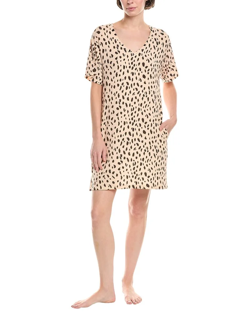 DKNY Sleep Shirt Tan