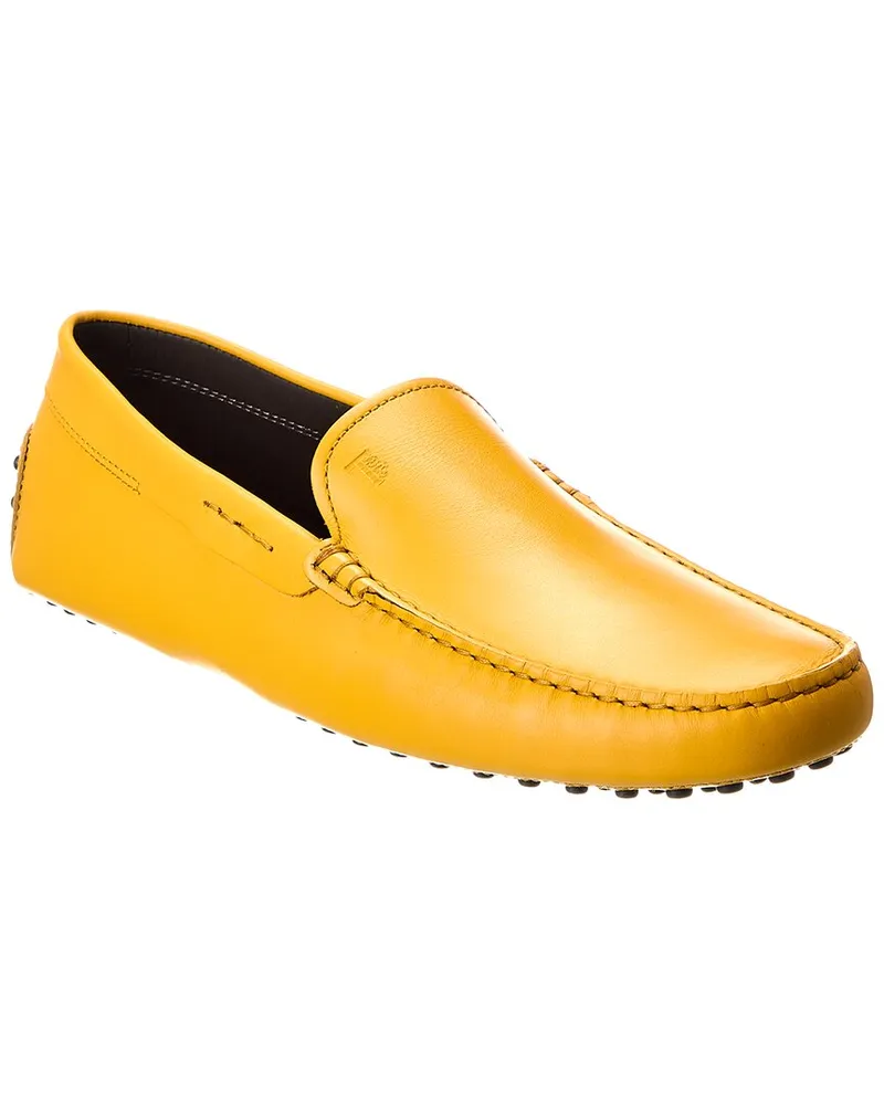 TOD'S TOD’s Gommini Leather Loafer Yellow