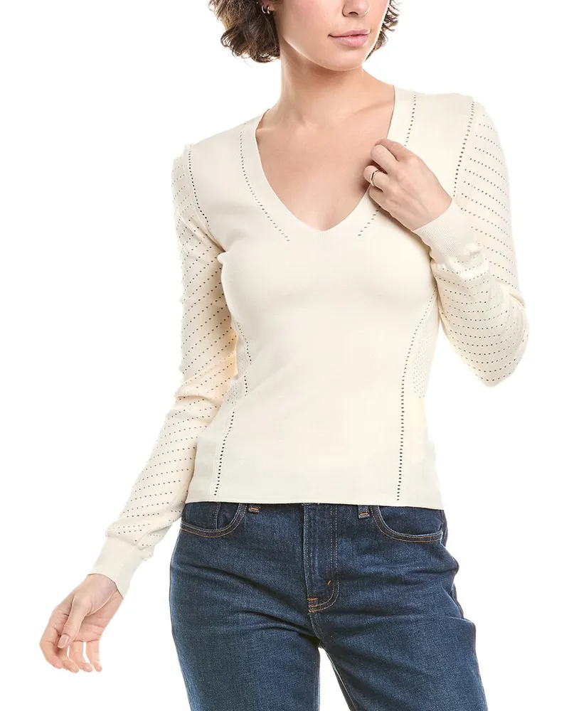 Max Mara Nadar Sweater White