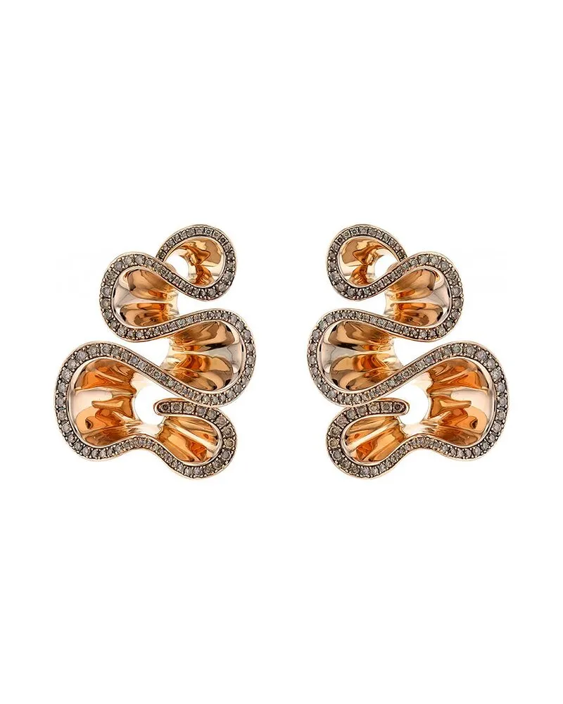 De Grisogono 18K 2.30 ct. tw. Diamond Zigana Earrings (Authentic Pre-Loved Nocolor