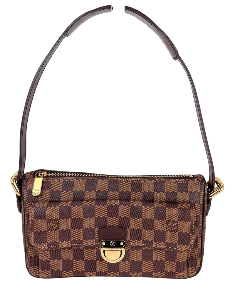 Louis Vuitton Brown Damier Ebene Ravello GM (Authentic Pre-Loved Nocolor