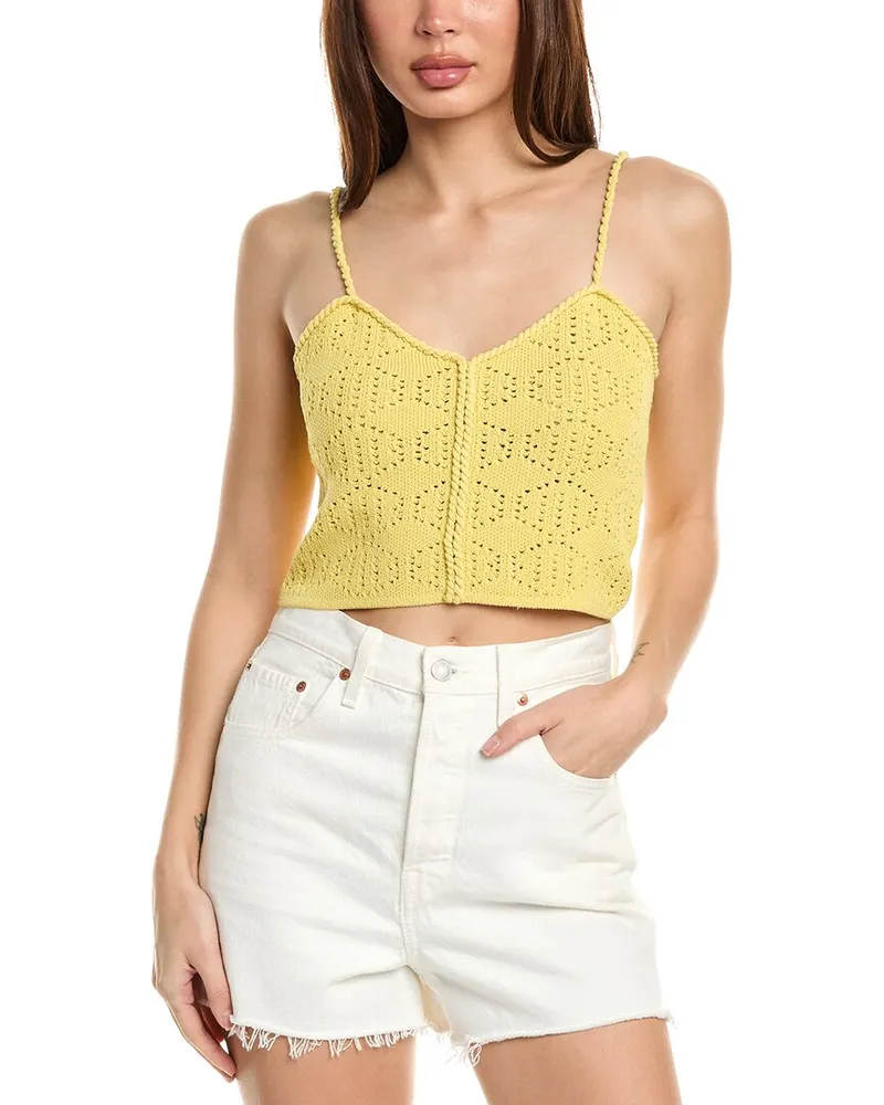 Maje Top Yellow