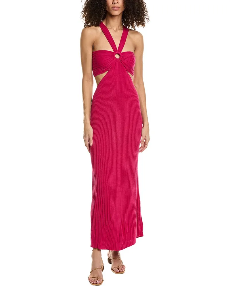 ba&sh Cutout Maxi Dress Nocolor