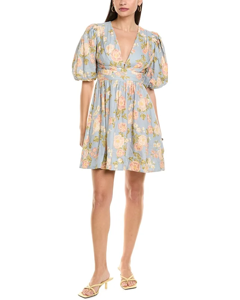 Yumi Kim Gayle Linen Mini Dress Nocolor