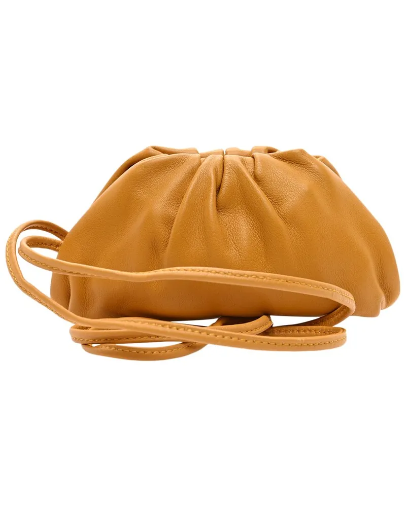 Bottega Veneta Caramel Calf Leather Coin Purse (Authentic Pre-Loved Nocolor