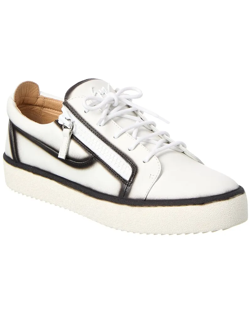 Giuseppe Zanotti May London Leather Sneaker White