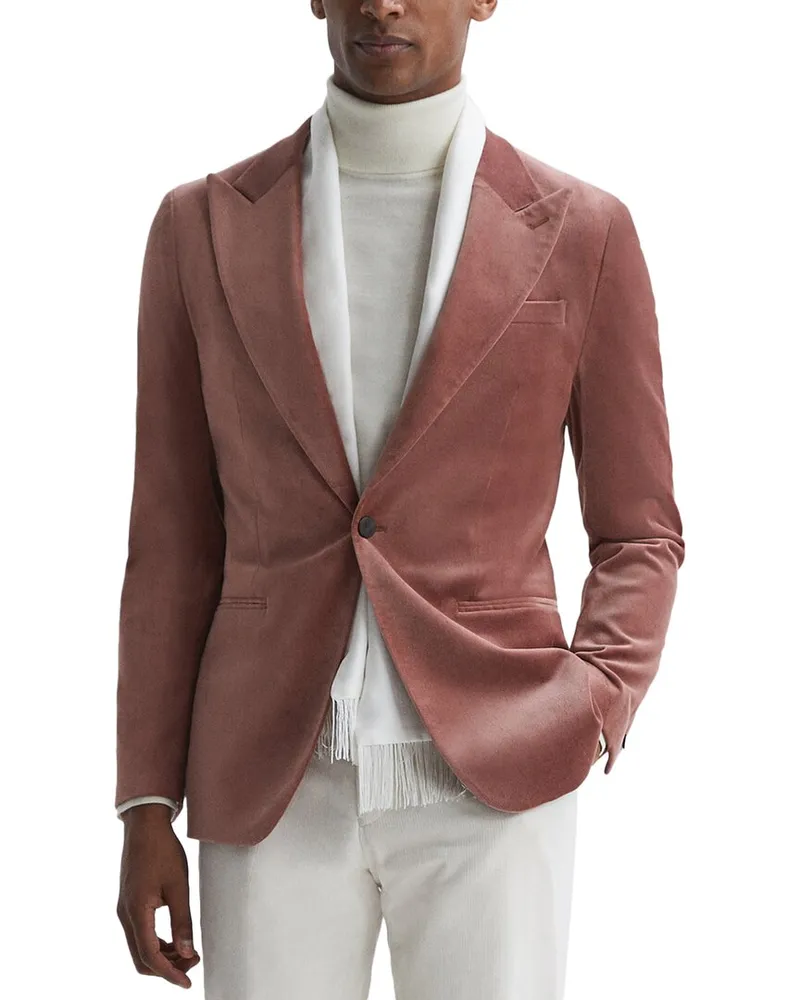Reiss Apsara Blazer Pink