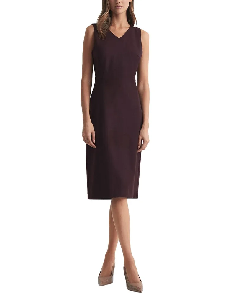 Reiss Jade Dress Red