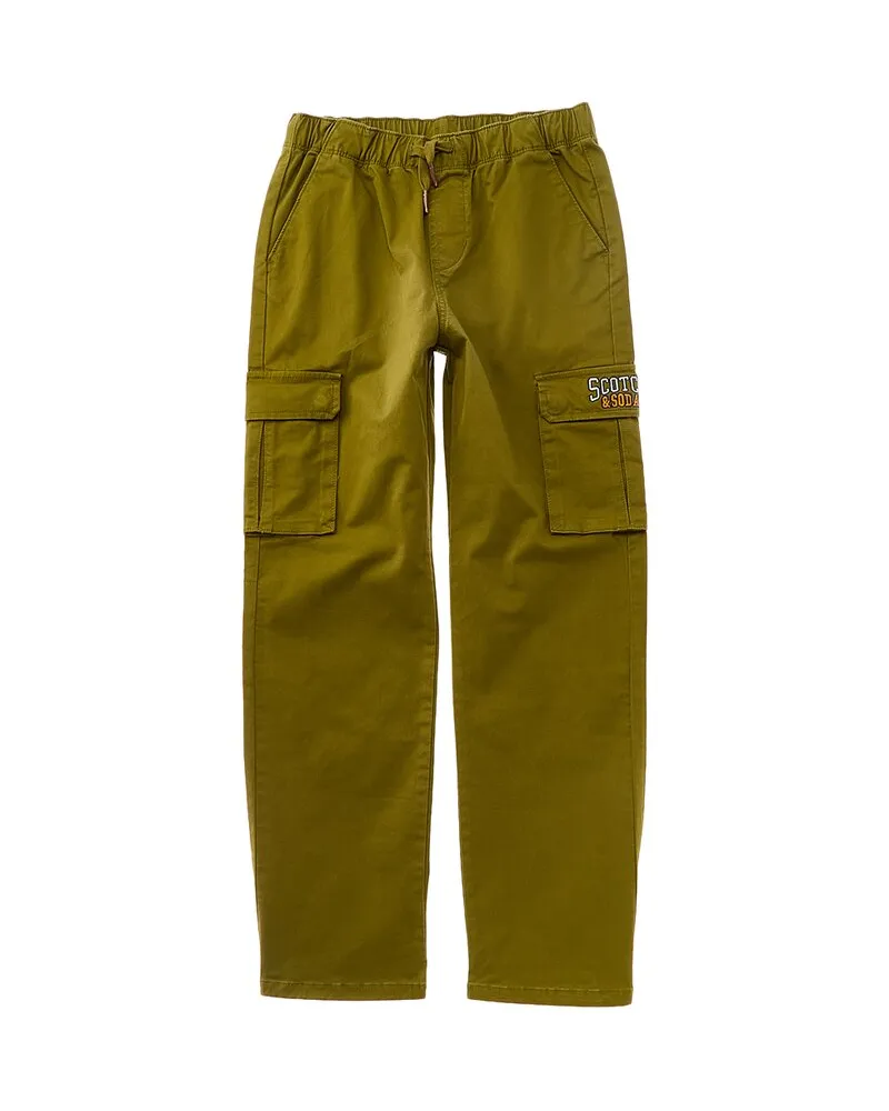 Scotch&Soda Stretch Twill Pant Green