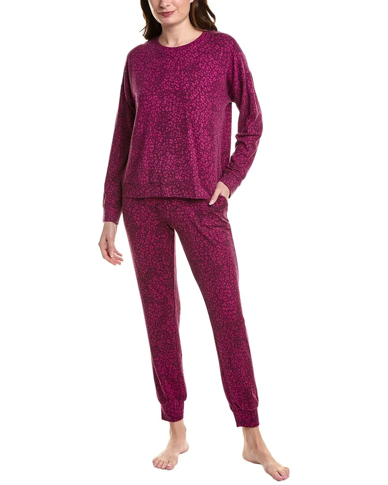 SANCTUARY 2pc Pullover & Jogger Pant Set Purple