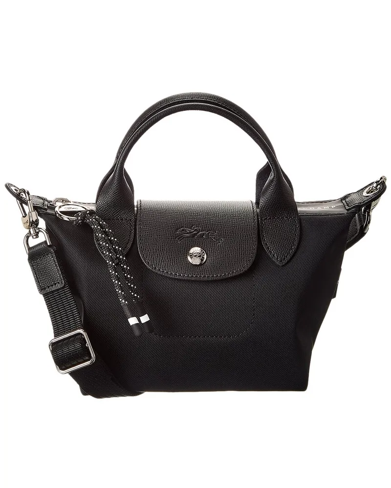 Longchamp Le Pliage Energy XS Canvas Handbag Black