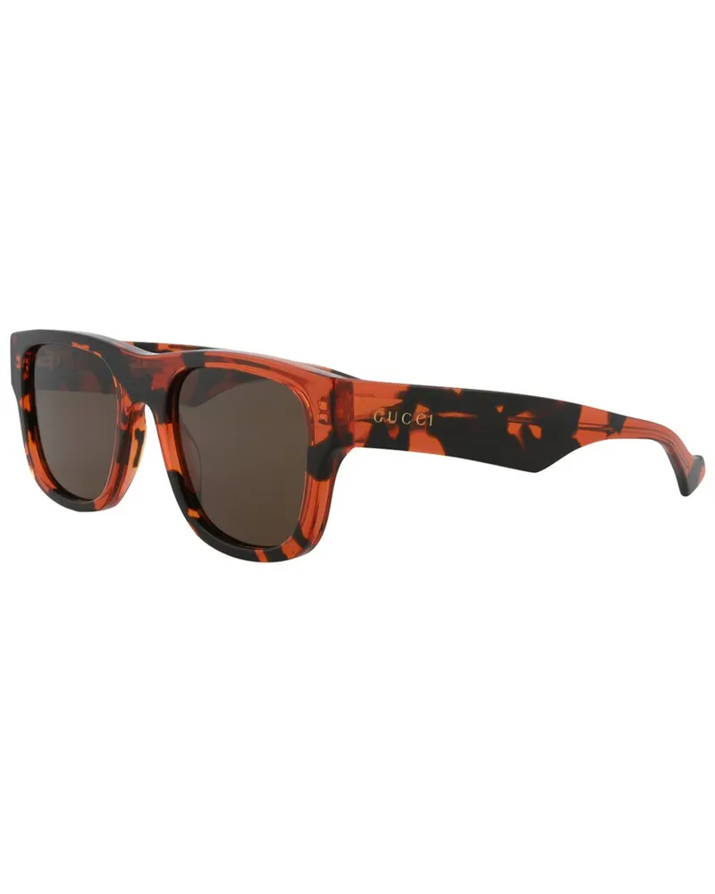 Gucci Men's GG1427S 53mm Sunglasses Brown