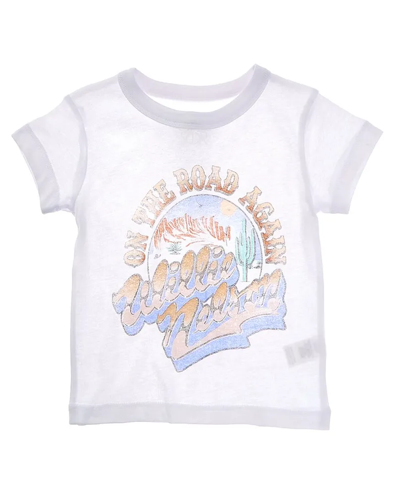 Chaser Willie Nelson On The Road Again T-Shirt White