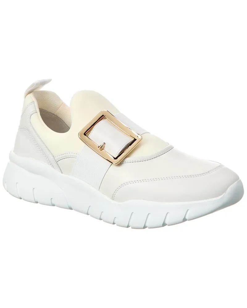 Bally Brinelle Leather Sneaker White