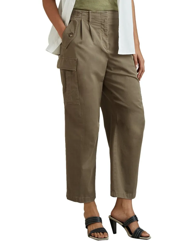 Reiss Indie Taper Combat Trouser Beige