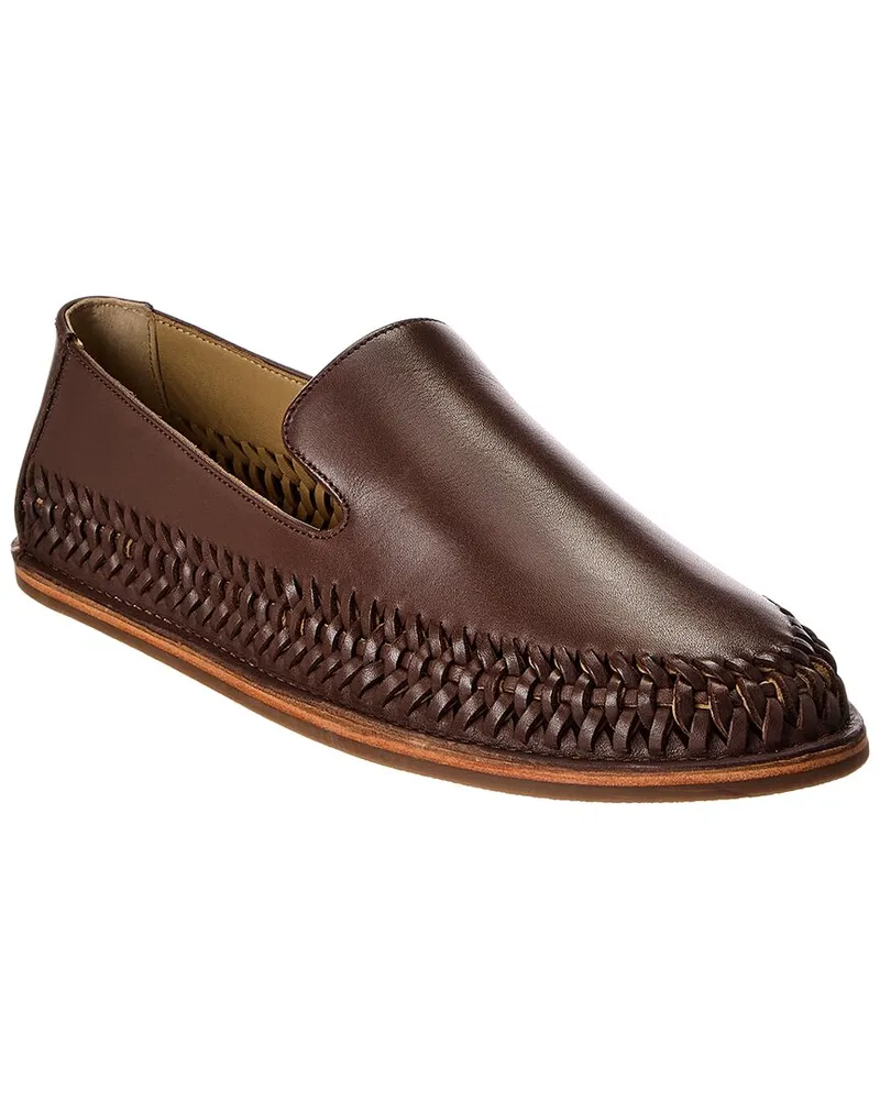 Vince Desmond Leather Loafer Brown