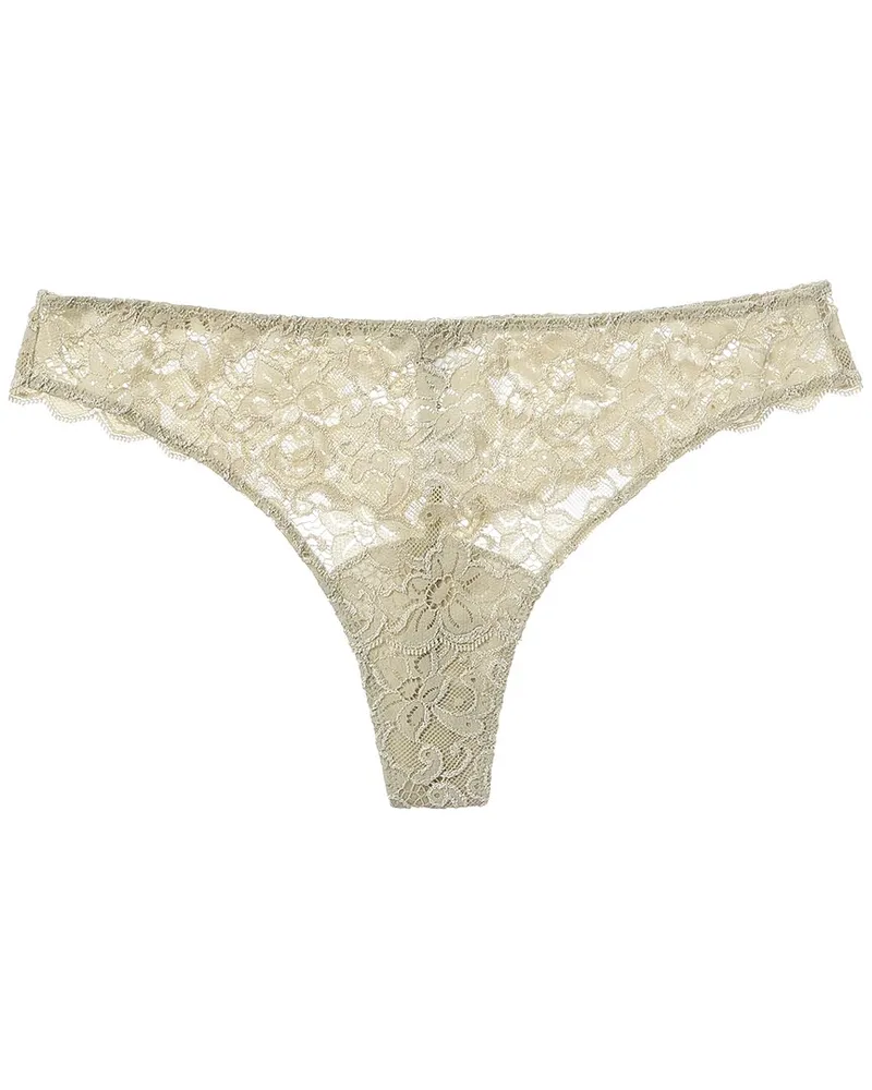 Hanro Moments Thong Green