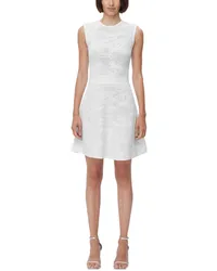 Hervé Léger Textured Jacquard A-Line Dress 