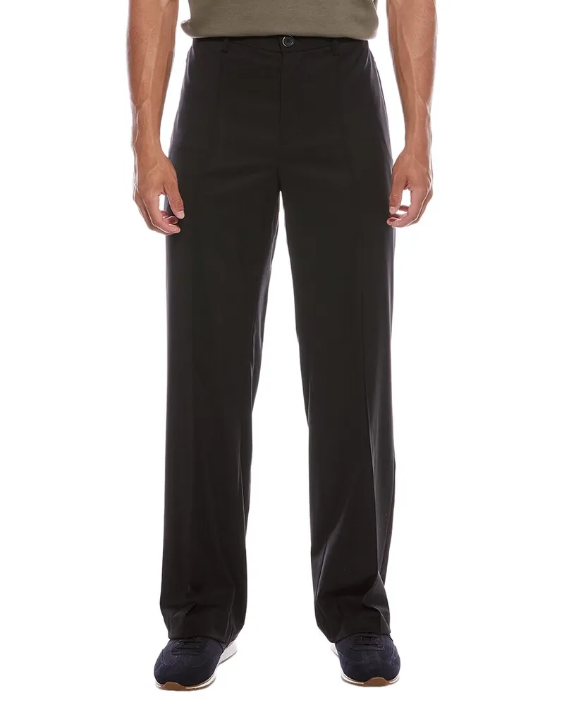 Helmut Lang Relaxed Wool Trouser Black