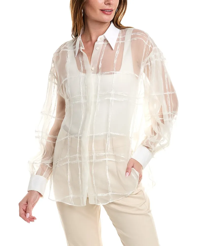 Brunello Cucinelli Silk Shirt Nocolor