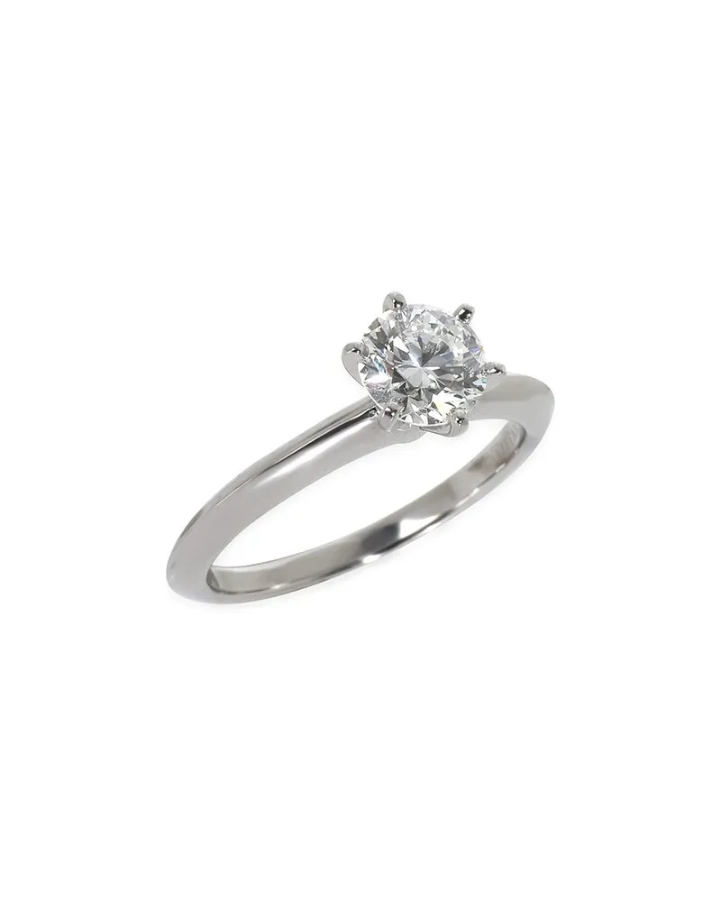Tiffany & Co. Platinum Engagement Ring (Authentic Pre-Loved Nocolor