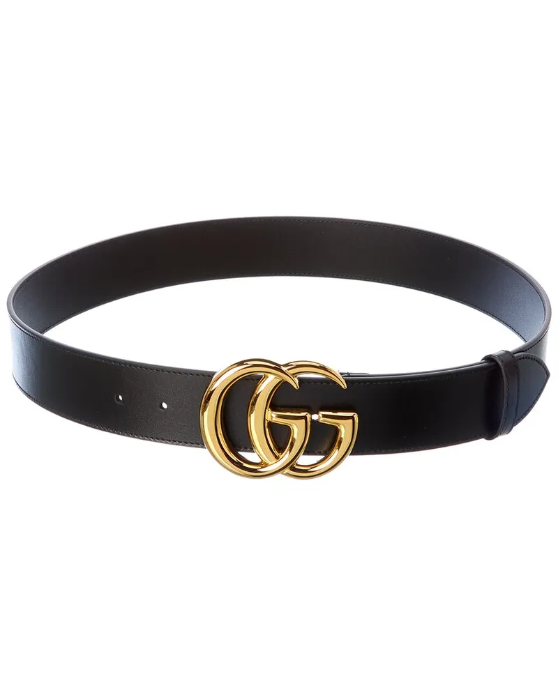 Gucci GG Marmont Leather Belt Black