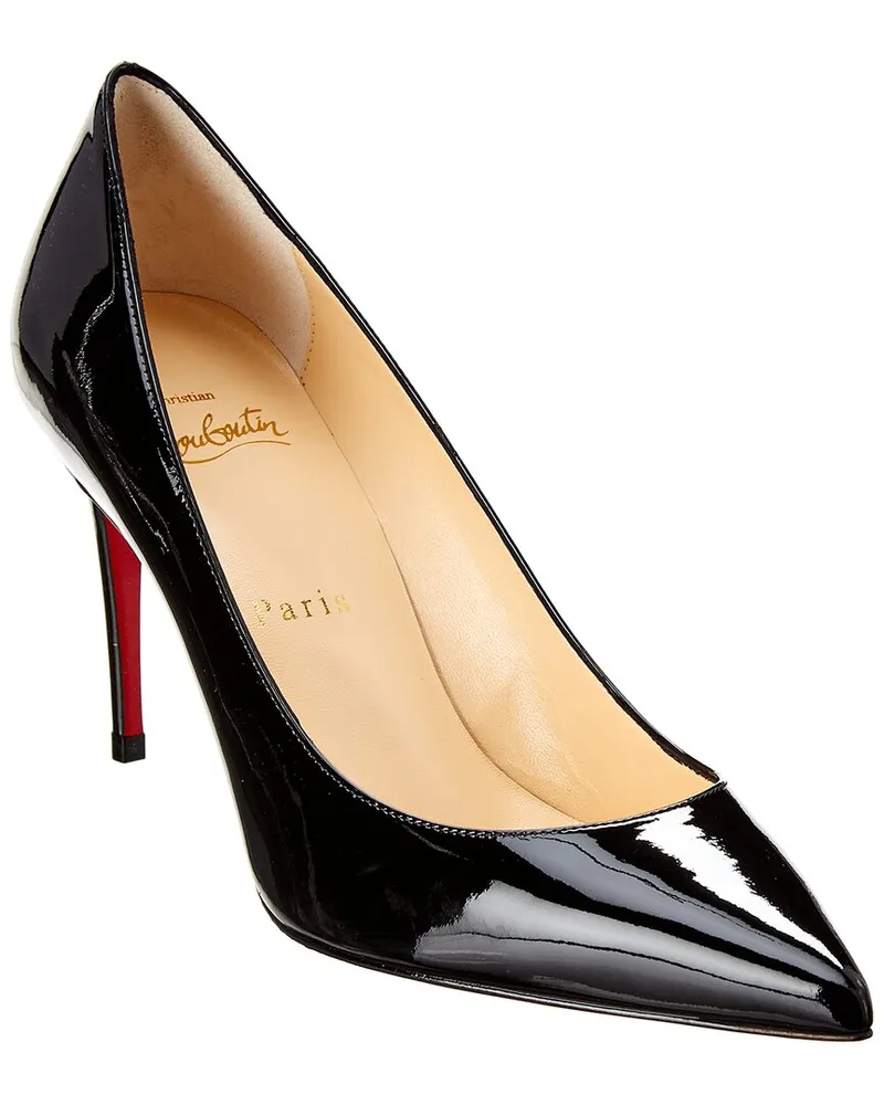 Christian Louboutin So Kate 85 Patent Pump (Authentic Pre-Owned Black