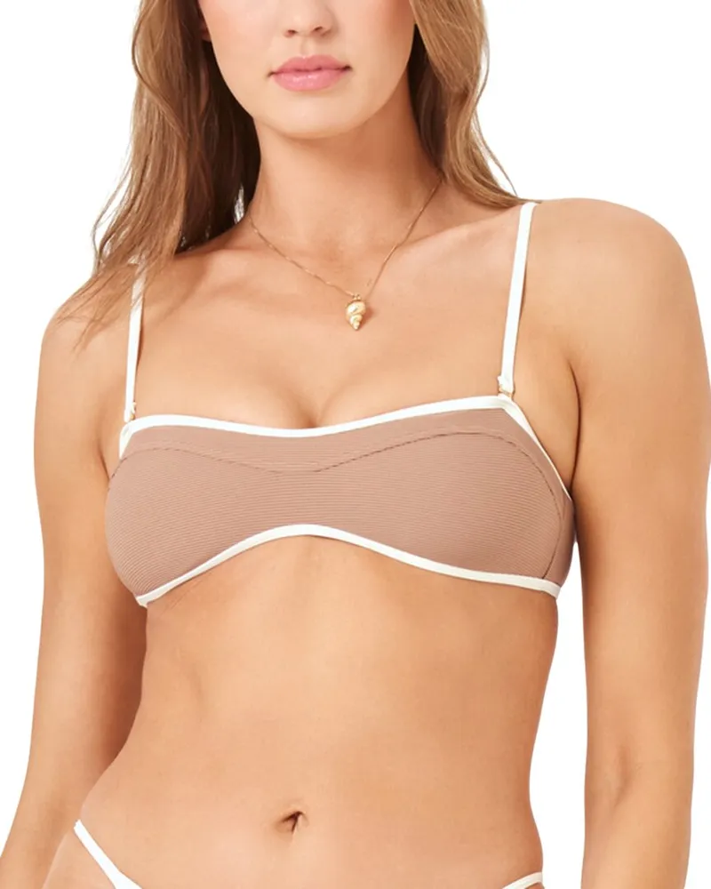 L*Space Selena Swim Top Nocolor