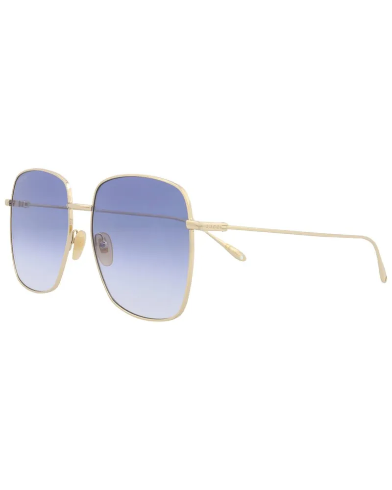 Gucci Women's GG1031S 59mm Sunglasses Gold