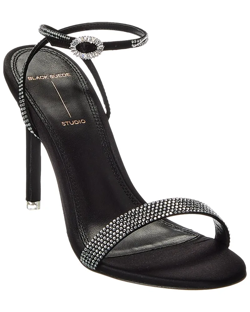BLACK SUEDE STUDIO Lexi Sandal Black