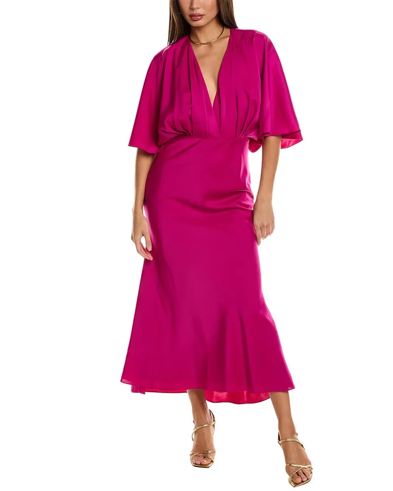 AIIFOS Isabelle Silk Maxi Dress Nocolor