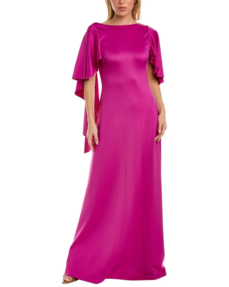 Black Halo Lotus Gown Nocolor