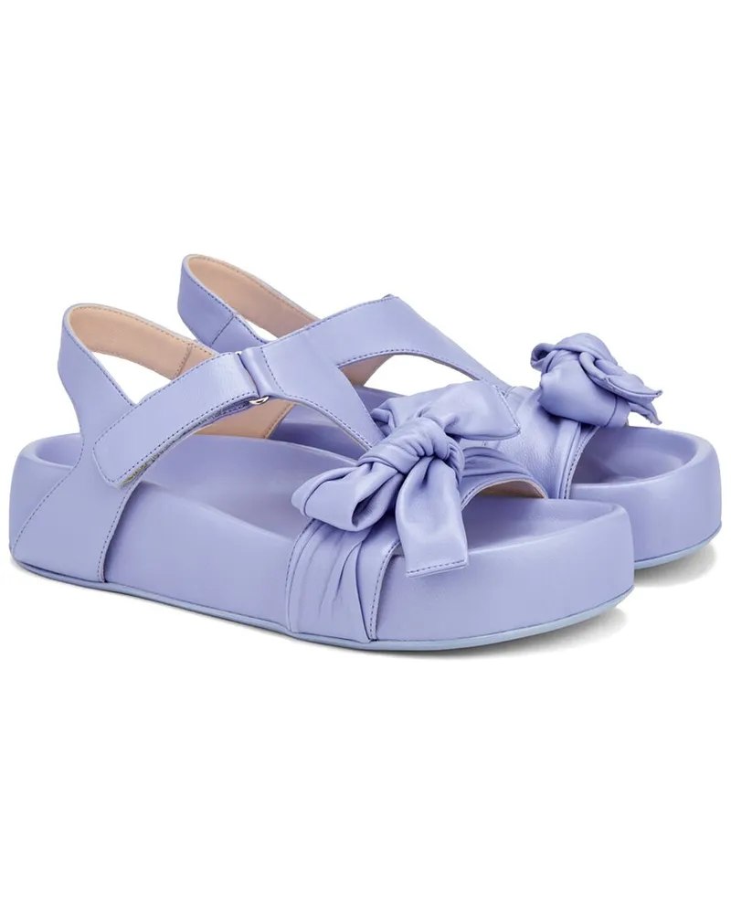 Attilio Giusti Leombruni Jane Ribbon Leather Sandal Nocolor