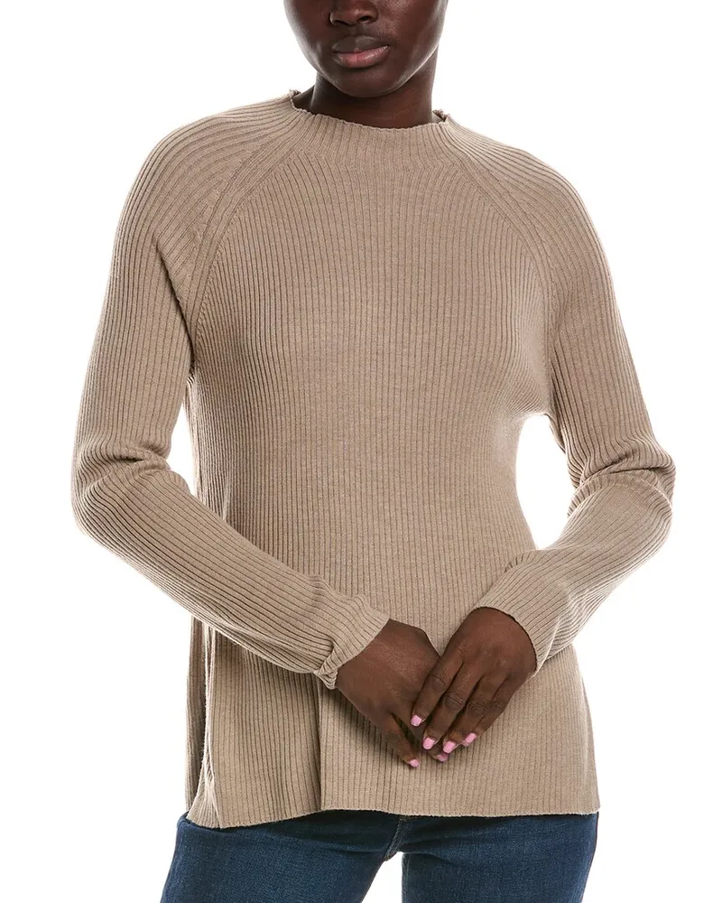 Splendid Rib Knit Tunic Nocolor