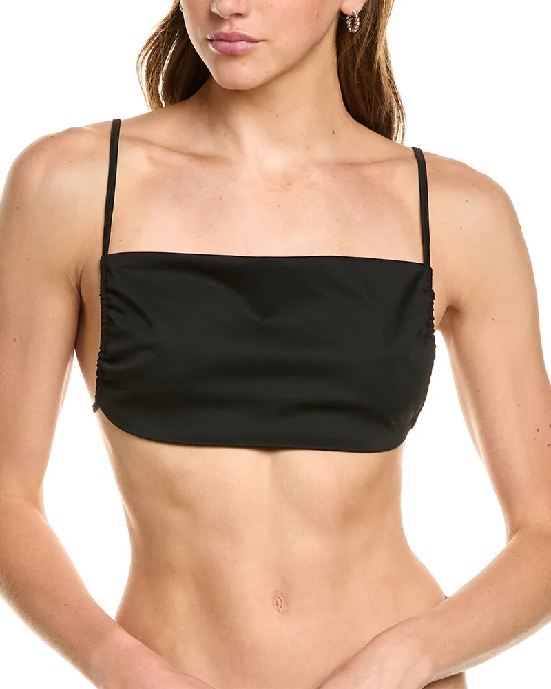 WeWoreWhat Ruched Bandeau Top Nocolor