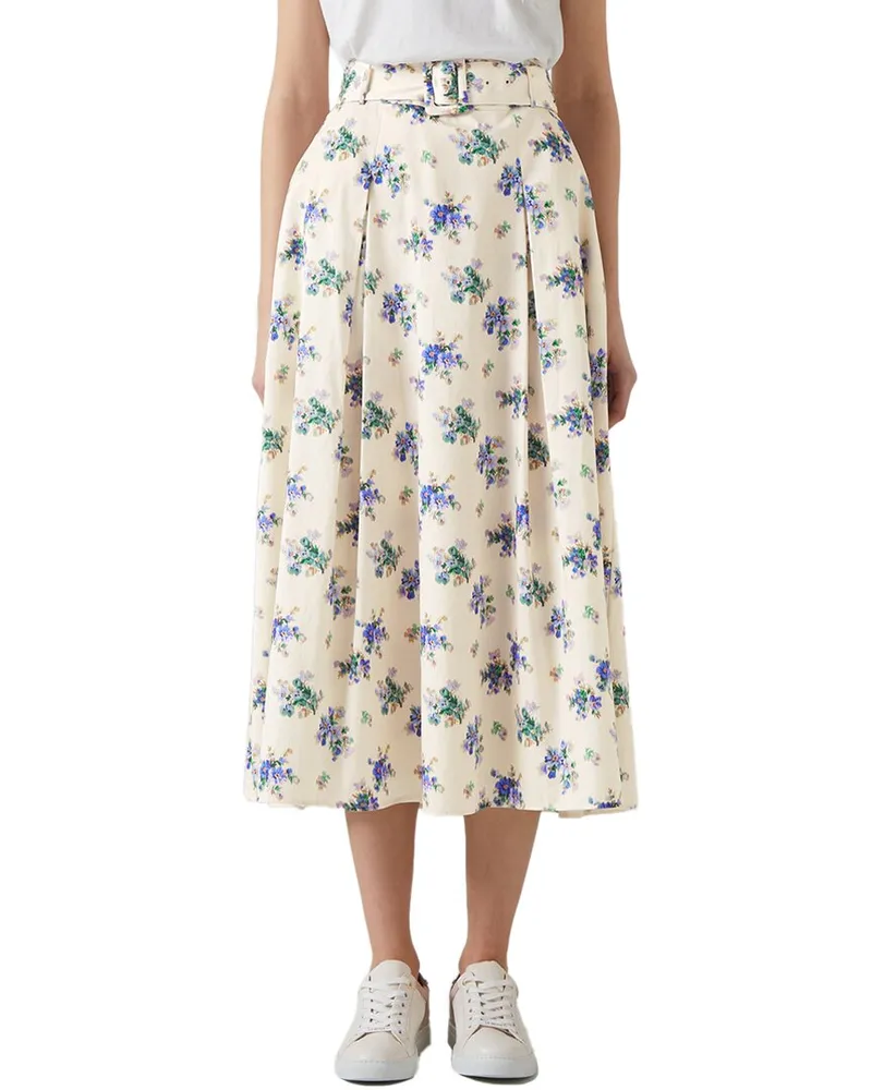 L.K.Bennett  Elodie Belted Skirt Nocolor