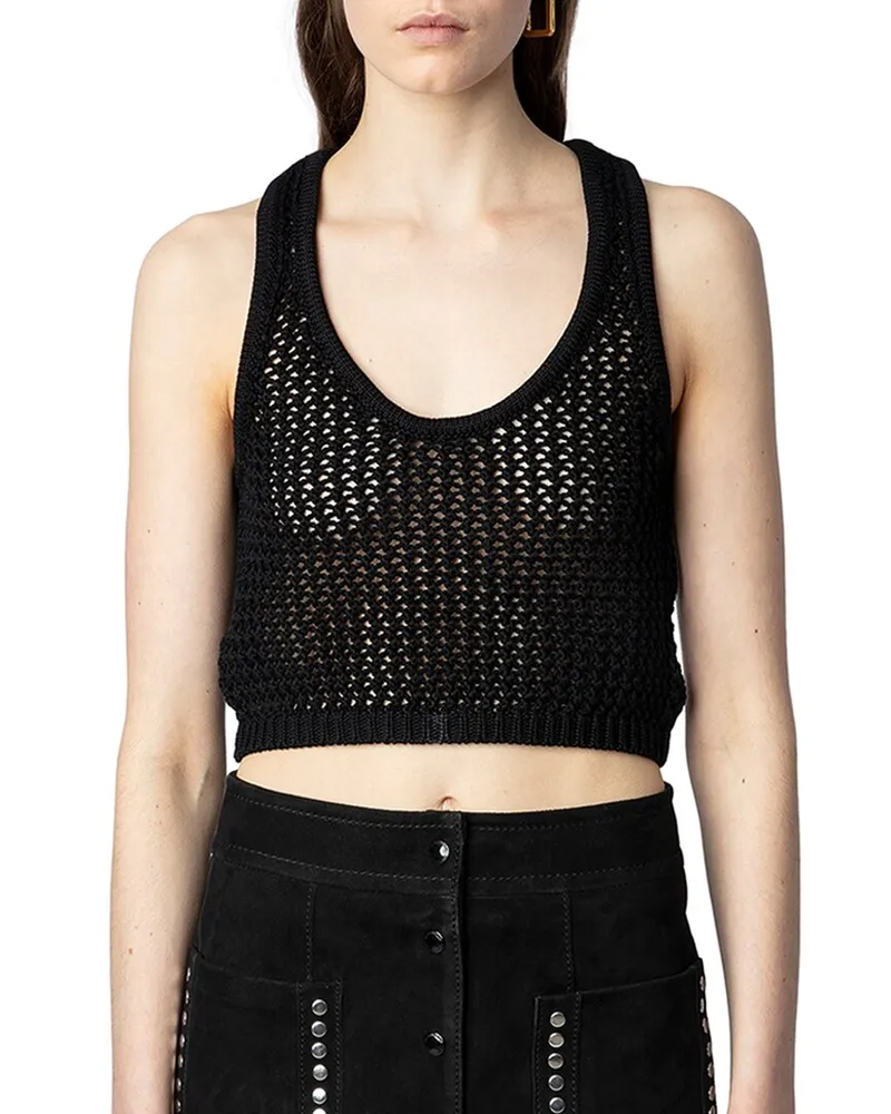Zadig & Voltaire Nabya Crochet Top Nocolor