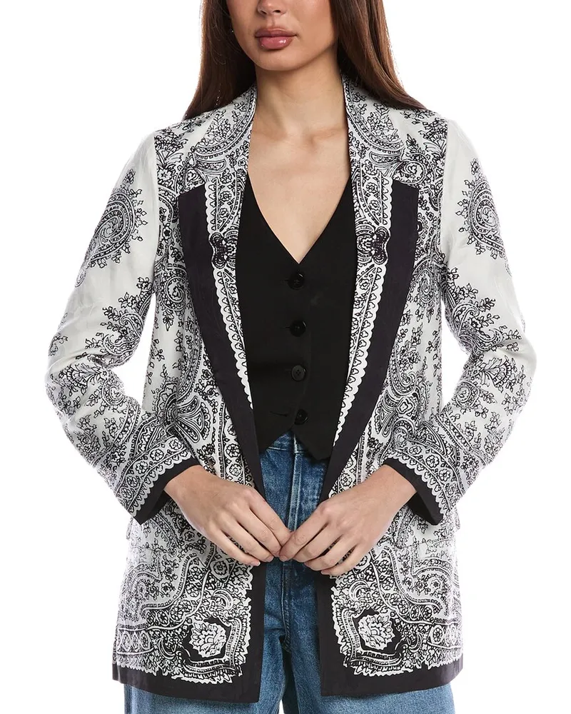 AllSaints Aleida Rafaela Blazer Black