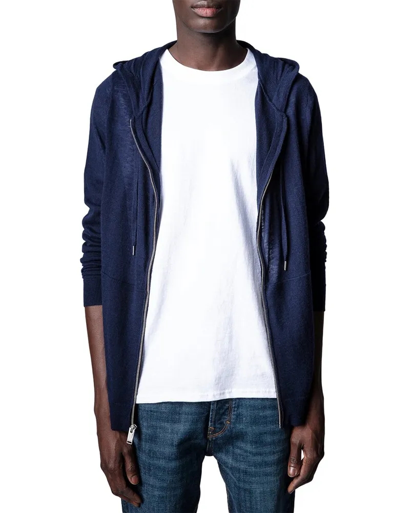 Zadig & Voltaire Clash Cashmere Cardigan Blue