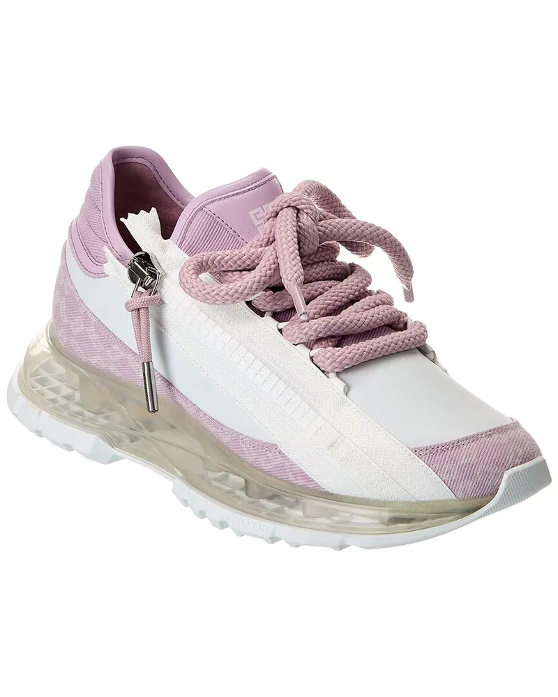 Givenchy Spectre Canvas & Leather Sneaker Purple